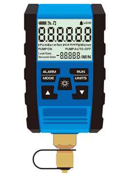 50163B-72 - Dry Battery Digital Vacuum Gauge