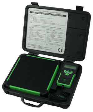 TM58618 - ToolMaster Digital Refrigerant Scale 100 KGS / 5G, ELECTRONIC REFRIGERANT CHARGE SCALE, with CE CERTIFICATION